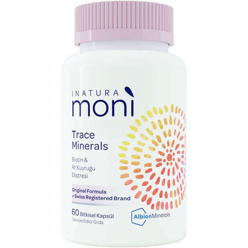 Moni Vitamins Moni Trace Biotin & Horsetail Extract 60 Capsules