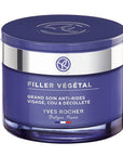Yves Rocher Filler Vegetal Intense Anti-wrinkle Care - Face, Neck, Neckline 75ml - Anti-Aging Products