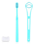 Benri Oral Care Set - Toothbrush & Tongue Cleaner for Comprehensive Dental Hygiene Benri Oral Care Set - Toothbrush & Tongue Cleaner oral care set, toothbrush, tongue cleaner, dental hygiene, mouth care, oral health, hygiene products, dental care routine, fresh breath, clean mouth, Benri