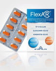 FlexAR - Joint Health Support Dietary Supplement with Glucosamine, Chondroitin & Boswellia - 30 Tablets FlexAR Joint Health Support Supplement - 30 Tablets dietary supplement, joint health support, glucosamine, chondroitin, boswellia serrata extract, vitamin C, manganese, joint comfort, anti-inflammatory, cartilage support, healthy aging, active lifestyle, supplement for joints, pain relief, mobility support