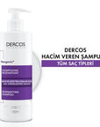 Vichy Dercos Neogenic: Hair Thickening Shampoo for Hair Loss & Density | Volumizing, Paraben-Free, Hypoallergenic, Dermatologist Tested Vichy Neogenic Hair Thickening Shampoo | For Hair Loss & Density hair thickening shampoo, hair loss shampoo, hair density shampoo, Vichy Dercos Neogenic, shampoo for thinning hair, paraben free shampoo, hypoallergenic shampoo, hair growth shampoo, shampoo for hair loss, hair volumizing shampoo, hair loss, thinning hair, hair density, hair volume, Stemoxydine, Amino complex,