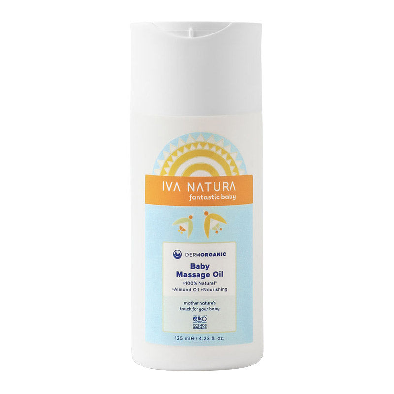 Iva Natura Organic Baby Oil with Sweet Almond Oil 125 ml