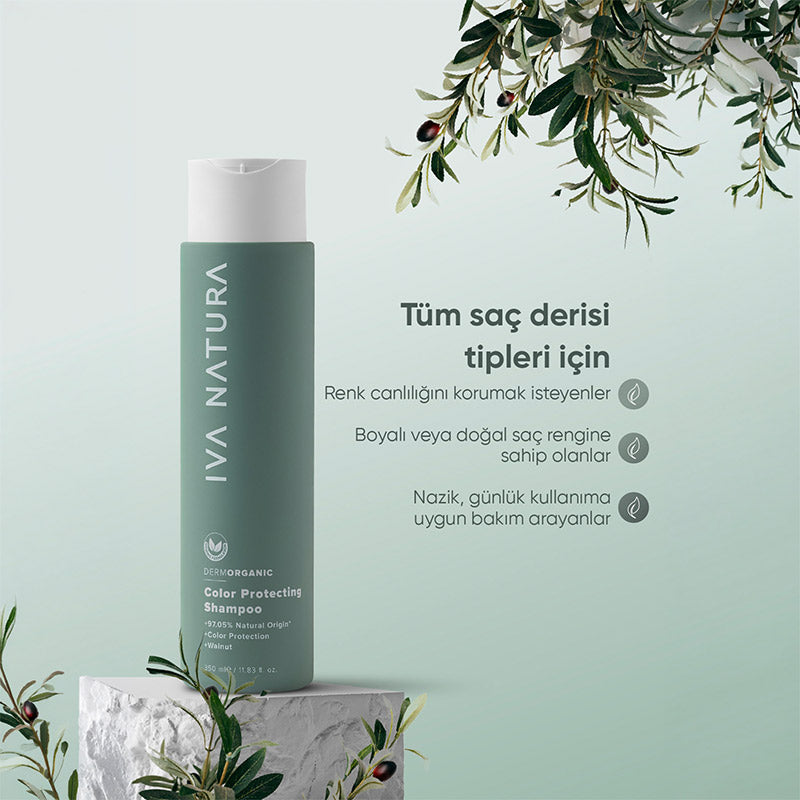 Iva Natura Color Protect Shampoo for Vibrant Hair 350 ml