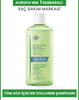 Ducray Extra Doux Gentle Shampoo for Sensitive Hair - 13.53 fl oz, Suitable for All Family Members Ducray Extra Doux Gentle Shampoo for Sensitive Hair Ducray Extra Doux Şampuan, Gentle Shampoo, Hassas Saç Şampuanı, Aile Şampuanı, Günlük Şampuan, Sensitive Hair Care, Family Hair Care, Mild Shampoo, Daily Shampoo, Hair Care for Sensitive Scalps, Softening Shampoo, Shine Enhancing Shampoo, Strengthening Shampoo