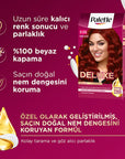 Palette Deluxe Yakut Kızılı Hair Dye - Long-Lasting Rich Ruby Red Hair Color - Hair Dye