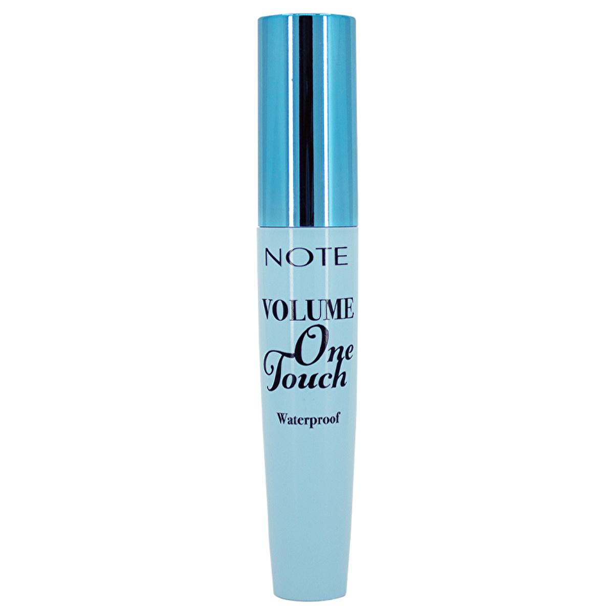 Note Volume One Touch Waterproof Mascara - Smudge-Proof, Volumizing, Long-Lasting Cosmetics for Active Lifestyles Note Waterproof Mascara - Smudge-Proof & Long-Lasting waterproof mascara, volumizing mascara, smudge-proof eye makeup, long-lasting cosmetics, ophthalmologically tested makeup, cosmetics for sensitive eyes, active lifestyle makeup, waterproof eye makeup, tear-proof mascara, creamy mascara, hourglass brush mascara
