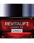 Loreal Paris Revitalift Lazer X3 Anti-Aging Day Cream - Reduces Wrinkles, Firms Skin, 1.69 fl oz Loreal Paris Revitalift Lazer X3 Anti-Aging Day Cream - Smooth, Firm Skin anti-aging day cream, Loreal Paris Revitalift Lazer X3, anti-wrinkle cream, Pro-Xylane, Adenozin, skincare, anti-aging skincare, day cream, wrinkle reduction, skin firming, skin texture improvement, women's skincare, gifts for her, beauty products, cosmetics