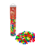 Plus Plus Fosforlu Mix 240 Piece Construction Toy - Glowing Creative Building Set, Made in Denmark Plus Plus 240 Piece Glowing Construction Toy Plus Plus toy, construction toy, creative building set, glowing construction blocks, educational toy, Danish made toy, children's toy, building blocks, puzzle toy, kids' gift, educational building set, creative play, imagination toy