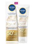 nivea sun luminous630 anti-spot sunscreen bottle, nivea sunscreen texture application on skin, nivea sun luminous630 spf50 ingredients Nivea Sun Luminous630 Anti-spot Sunscreen SPF50+ - 40ml Nivea Sun Luminous630 Anti-spot SPF50+ Sunscreen | 40ml nivea, sunscreen, spf50, anti-spot, skincare, outdoor-products, youthful-skin, sun-care, ai-generated, uv-protection