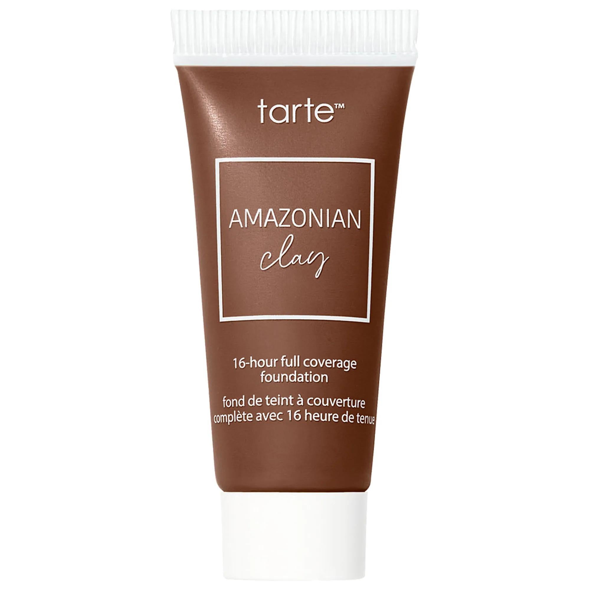 Mini Amazonian Clay 16-Hour Full Coverage Foundation - Matte Finish, Oil-Free, Long-Lasting Makeup Mini Amazonian Clay Foundation - Long-Lasting, Matte Finish Full Coverage Foundation, Matte Finish Makeup, Long-Lasting Foundation, Amazonian Clay Foundation, Oil-Free Makeup, Foundation Makeup, Makeup, Cosmetics, Beauty Products, Skincare, Mini Size, Travel Size, Liquid Foundation, Vegan, Gluten-Free, Cruelty-Free