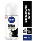 Nivea Black İpeksi Pürüzsüzlük Roll-On Deodorant for Women - 48-Hour Protection, Moisturizing Nivea Black İpeksi Roll-On Deodorant for Women - 48hr Protection Nivea Black İpeksi, Deodorant Roll-On for Women, Long-lasting Deodorant, Moisturizing Deodorant, 48-hour Protection, Women's Deodorant, Roll-On Deodorant, Personal Care, Hygiene Products, Sensitive Skin, Fragrance, Body Care, Cosmetics