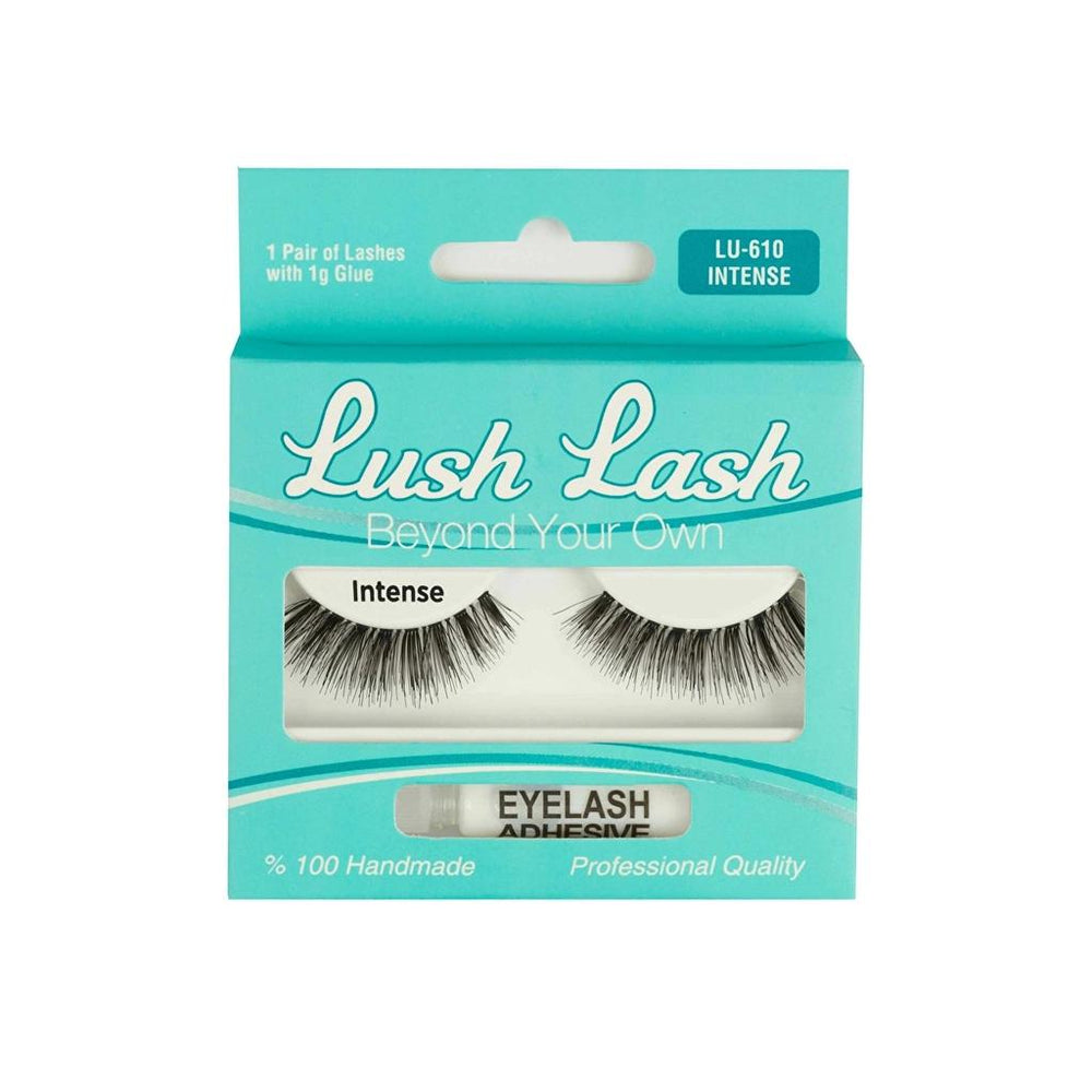 Lush Lash Intense LU-610 False Lashes for Dramatic Volume, 1 Pair