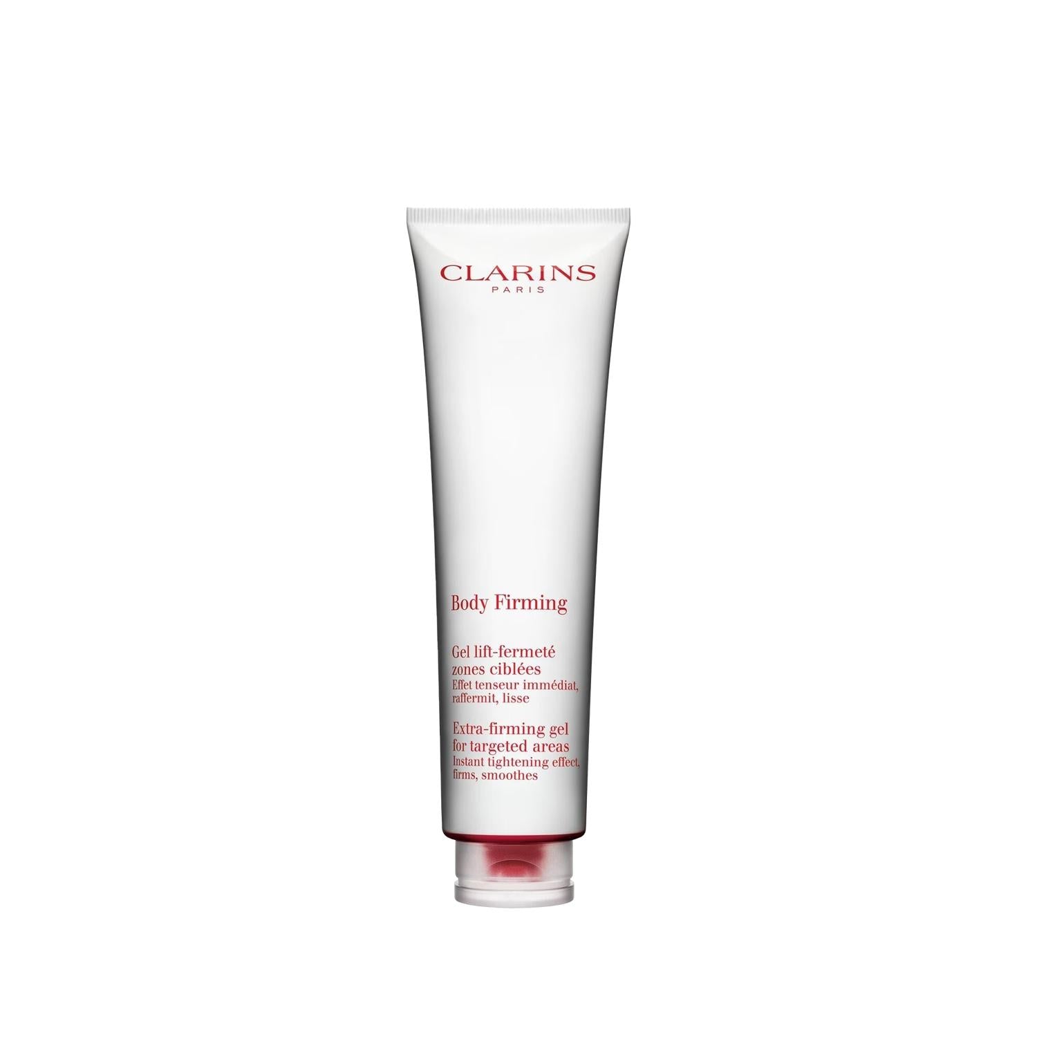 Clarins Extra-Firming Body Firming Gel: Tighten Skin & Improve Elasticity - Anti-Cellulite Body Contouring Gel, 5.07 fl oz Clarins Body Firming Gel: Skin Tightening & Anti-Cellulite body firming gel, firming skin care, skin tightening gel, body contouring gel, anti-cellulite gel, skin elasticity treatment, Clarins firming gel, extra firming body gel, body gel, gel, firming, anti-cellulite, skin care, skin tightening, body contouring, skin elasticity, Clarins, skincare, body, thighs, stomach, skin tone, shap