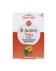 New Life B Active Trio: High Absorption Sublingual B Vitamin Complex with Methylcobalamin, P5P & Folate - Boost Energy, Support Nerve Health - 30 Capsules New Life B Active Trio: Sublingual B Vitamin for Energy & Nerve Health B vitamin supplement, B6 vitamin, B12 vitamin, Folic acid supplement, Zinc supplement, Sublingual vitamin, Methylcobalamin, P5P, Metilfolat, New Life B Active Trio, vitamin supplement, B complex, dietary supplement, energy boost, nerve health, stress relief, cognitive function, healthy