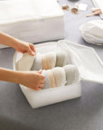Ocean Home Luggage Organizer Set - 4 Piece Travel Accessory for Effortless Packing & Storage Ocean Home 4-Piece Luggage Organizer Set for Travel & Storage luggage organizer, travel organizer, closet organizer, packing cubes, travel accessories, storage solutions, travel bags, luggage accessories, closet organization, organization sets, polyester products
