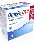 Omepa-Q10: Premium Omega-3 Ubiquinol Supplement with Coenzyme Q10, Vitamin K2 & D - Boost Heart & Brain Health, 90 Softgels Omepa-Q10 Omega-3: Heart & Brain Health Supplement | Buy Now! Omega-3 supplement, Ubiquinol supplement, Coenzyme Q10, Fish oil capsules, DHA EPA supplement, Vitamin K2 supplement, Vitamin D supplement, Heart health supplement, Omega-3, Ubiquinol, CoQ10, Fish oil, DHA, EPA, Vitamin K2, Vitamin D, Heart health, Brain health, Softgels, Dietary supplement, Nutritional supplement, Cardiovas