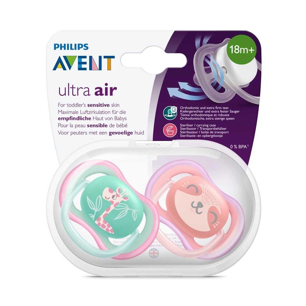 Philips Avent Ultra Air 18m+ Baby Pacifier - Comforting Soothing Solution for Infants with Extra Large Air Holes Philips Avent Ultra Air 18m+ Pacifier for Comfort & Soothing Baby Pacifier, Philips Avent Ultra Air, Pacifier for infants, Comfort for babies, Soother for newborns, Baby Comfort Solutions, Infant Soothing Products, BPA-Free Pacifiers, Travel Friendly Baby Products, Easy to Clean Pacifiers