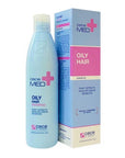 CeceMed Oily Hair Shampoo - Natural Balancing & Anti-Dandruff Sulfate-Free Shampoo for Oily Hair Care