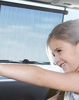 Miny Baby Car Sun Shade - Protects Children from UV Rays, Easy Install & Durable PVC Material - Sunscreen