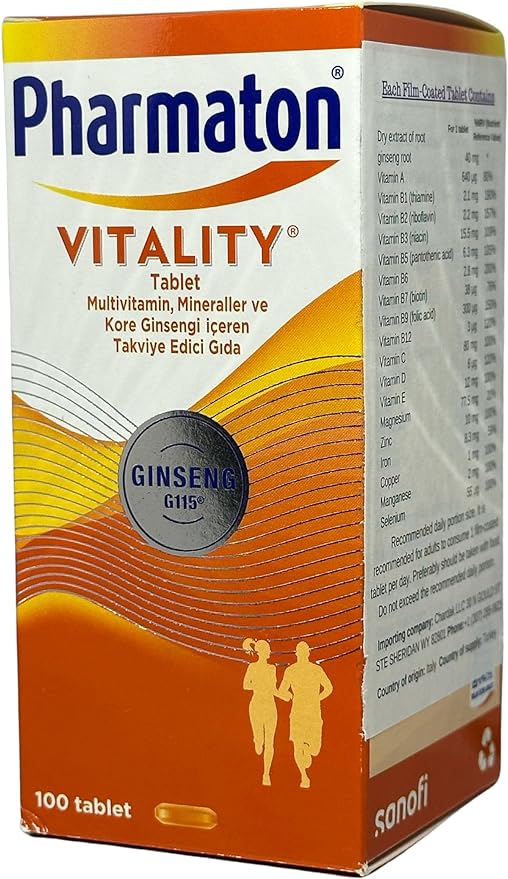 Pharmaton Vitality 100 Tablet