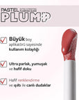Pastel Profashion Plump Up Extra Hydrating Plumping Gloss - Vegan, Cruelty-Free Lip Gloss for Hydration & Plumping Pastel Profashion Plump Up Lip Gloss - Hydrating & Vegan plumping lip gloss, hydrating lip gloss, vegan lip care, cruelty-free cosmetics, dermatologically tested lip gloss, lip hydration, vegan beauty products, paraben-free, gluten-free cosmetics, lip care for sensitive lips