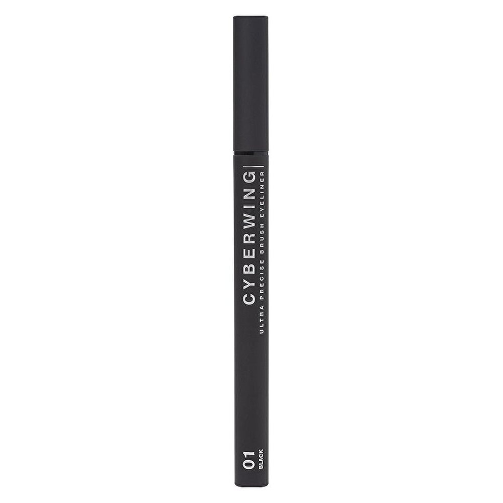 Influence Beauty Cyberwing Eyeliner 01 Jet Black with Precision Brush