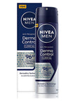 Nivea Men Derma Control Clinical Deodorant Spray - Long Lasting Anti-Perspirant Protection, Alcohol-Free, 5.07 fl oz Nivea Men Derma Control Deodorant Spray - Long Lasting Protection Nivea Men Deodorant Spray, Derma Control Clinical Deodorant, Alcohol-free Deodorant, Anti-perspirant Deodorant for Men, Long-lasting Deodorant Protection, Deodorant Spray for Men, Sensitive Skin Deodorant, Dermatologically Tested Deodorant, Men's Grooming, Personal Care, Hygiene Products