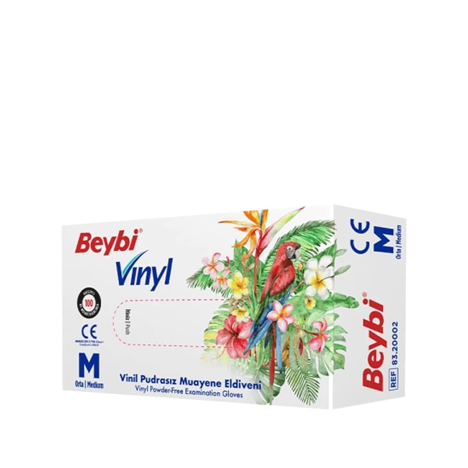 Beybi Powder-Free Vinyl Examination Gloves Medium 100 Count - Hypoallergenic & Latex-Free Medical Gloves Beybi Powder-Free Vinyl Examination Gloves - Hypoallergenic & Latex-Free Vinyl examination gloves, Powder-free gloves, Medical gloves, Hypoallergenic gloves, Disposable gloves, Latex-free gloves, Medical examination gloves, Healthcare protective gear, Vinyl gloves, Medical supplies, Healthcare essentials