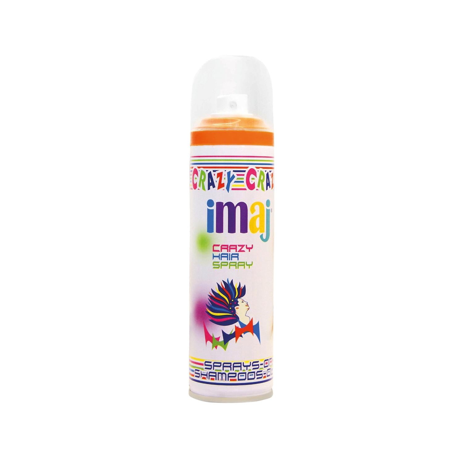 İmaj Crazy Color Orange Temporary Hair Spray 100ml - Vibrant Fashion Hair Coloring İmaj Crazy Color Orange Hair Spray 100ml Temporary hair color spray, Orange hair spray, Crazy Color hair spray, İmaj hair color products, Fashion hair coloring, Hair coloring products, Temporary hair dye, Orange hair dye, Fashion hair spray, Beauty products, Event hairstyles, Party hairstyles