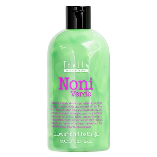Thalia Noni Shower Gel, 500ml - Moisturizing, Paraben-Free, Natural Skincare Thalia Noni Shower Gel - Moisturizing & Natural Noni shower gel, moisturizing shower gel, natural skincare, paraben-free shower gel, tropical scented shower gel, cruelty-free, chemical-free, nourishing shower gel, hydrating shower gel, luxurious shower experience, Thalia, skincare, shower products, natural fragrance, 500ml