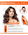 Morfose Ultra Strong Hair Spray 3.04 fl oz - Strong Hold, Keratin & Provitamin Enriched Morfose Ultra Strong Hair Spray - 3.04 fl oz Strong hold hair spray, Keratin hair spray, Hair styling products, Provitamin hair care, Non-greasy hair spray, Hair care, Styling products, Hair spray, Morfose, Hair products, Beauty products, Cosmetics, Hair styling, Hair care routine, Hair vitality, Hair shine