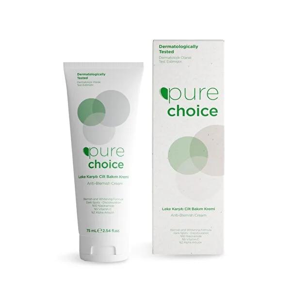 Pure Choice Skin Care Cream - Dermatologically Tested with Niacinamide, Vitamin C, and Arbutin for Hyperpigmentation and Skin Brightening Pure Choice Skin Care Cream - Brighten & Even Tone Skin Care Cream, Niacinamide, Vitamin C, Arbutin, Dermatologically tested, Skin brightening, Hyperpigmentation treatment, Natural skincare, Sensitive skin, Skincare routine, Brightening cream, Even skin tone