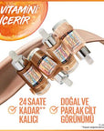 Maybelline Super Stay Skin Tint Foundation - Lightweight Vitamin C Formula for Radiant, 24H Coverage - All Skin Types Maybelline Skin Tint: Radiant, Lightweight 24H Coverage skin tint foundation, lightweight foundation, vitamin c foundation, long lasting foundation, brightening skin tint, 24 hour foundation, radiant complexion makeup, Maybelline Super Stay Skin Tint, foundation for all skin types, non drying foundation, skin tint, foundation, makeup, vitamin c, radiant, long lasting, all skin types, natural