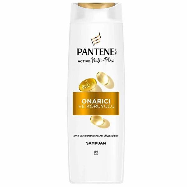 Pantene Repair & Protect Shampoo - Nourishing Hair Repair for Damaged Hair, Strengthening & Protecting with PRO-V Formula - 13.53 fl oz Pantene Repair Shampoo: Repair Damaged Hair - PRO-V Pantene shampoo, hair repair shampoo, damaged hair shampoo, hair strengthening shampoo, nourishing shampoo, shampoo for damaged hair repair, shampoo for hair protection, hair shampoo, PRO-V formula, ACTIVE NUTRI-PLEX Technology, dry hair, breakage, split ends, frizz control, dull hair, healthy hair, hair care, daily shamp