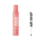 Osis Hair Styling Mousse - Air Whip 200ml - Flexible Hold, Heat Damage Protection - view 5