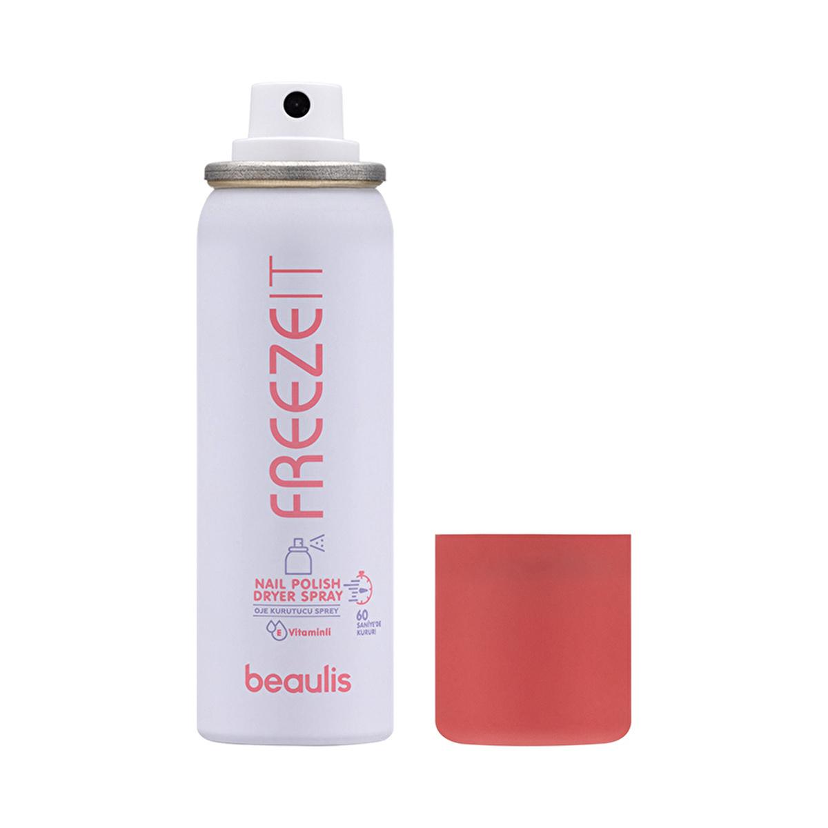 Beaulis Freeze It Nail Dryer Spray - Quick Dry Nail Polish Spray for Stronger Nails - 50ml Beaulis Freeze It Nail Dryer Spray - Quick Dry & Strengthens Nails nail dryer spray, Beaulis Freeze It, quick dry nail polish spray, nail care products, Vitamin E nail care, nail strengthening spray, fast drying nail spray, nail polish drying spray, beauty products, nail health, manicure tools, cosmetics, personal care, beauty essentials