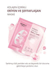 Dermal Korea Hydrogel Face Mask with Collagen - Anti-Aging Skincare, Intensive Hydration, Korean Skincare - view 8