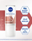 Nivea Derma Control Clinical Women's Roll-on Deodorant: 96-Hour Sweat & Odor Protection, Vitamin C, Underarm Darkening Treatment, Sensitive Skin Approved Nivea Roll-on Deodorant: 96-Hour Sweat & Odor Control roll-on deodorant, antiperspirant, long-lasting deodorant, deodorant for women, underarm darkening treatment, vitamin c deodorant, sensitive skin deodorant, Nivea deodorant, sweat protection, odor control, deodorant sweat, derma control deodorant, clinical strength deodorant, womens deodorant, all-day d