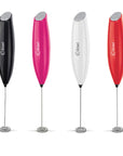 Kiwi Milk Frother for Coffee, Latte & Cappuccino - Portable Handheld Battery Operated Frother Kiwi Milk Frother - Handheld Battery Operated Coffee Frother milk frother, coffee frother, handheld frother, battery operated frother, portable milk frother, cappuccino frother, latte frother, milk, coffee, portable, kitchen gadget, coffee lover, home barista, beverage preparation, easy to use, easy to store, travel, camping, office, elegant design, cappuccino, latte, hot chocolate, coffee accessories, frothing wan