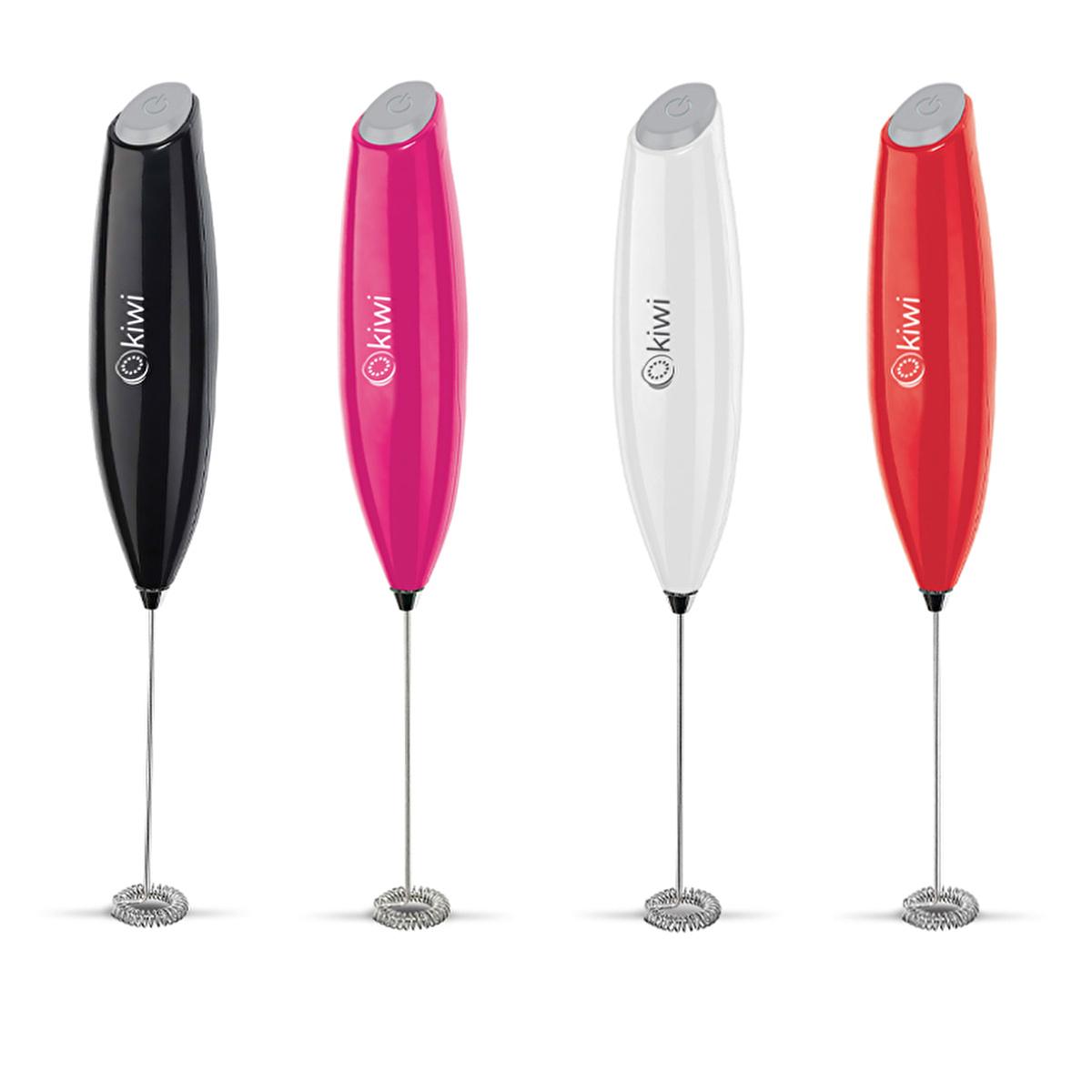 Kiwi Milk Frother for Coffee, Latte & Cappuccino - Portable Handheld Battery Operated Frother Kiwi Milk Frother - Handheld Battery Operated Coffee Frother milk frother, coffee frother, handheld frother, battery operated frother, portable milk frother, cappuccino frother, latte frother, milk, coffee, portable, kitchen gadget, coffee lover, home barista, beverage preparation, easy to use, easy to store, travel, camping, office, elegant design, cappuccino, latte, hot chocolate, coffee accessories, frothing wan