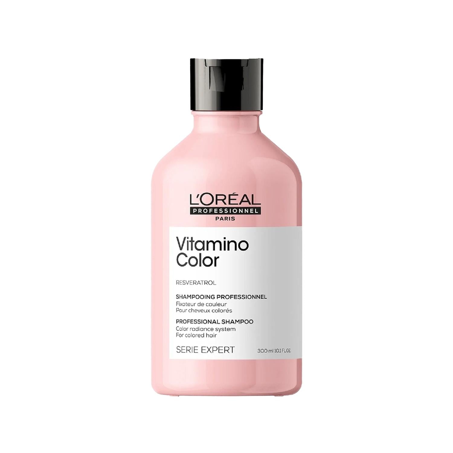 L'Oreal Professionnel Paris Serie Expert Vitamino Color - Color Protecting Shampoo for Vibrant Hair, 10.14 fl oz L'Oreal Paris Vitamino Color Shampoo - Preserve Hair Color color protecting shampoo, L'Oreal Professionnel Paris, Serie Expert Vitamino Color, colored hair care, professional hair shampoo, hair color preservation, vibrant hair color, color-treated hair, premium hair care, professional-grade shampoo