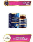 Nutraxin Collagen Beauty Dietary Supplement - Hydrolyzed Collagen, Resveratrol, Hyaluronic Acid - 30 Tablets Collagen Beauty Supplement - Nutraxin Hydrolyzed Collagen Collagen Supplement, Beauty Dietary Supplement, Hydrolyzed Collagen, Resveratrol Supplement, Hyaluronic Acid Beauty Product, Vegetarian Dietary Supplement, Skin Health, Anti-aging, Dietary Supplements, Wellness, Natural Ingredients, Gluten-free, Sugar-free, Lactose-free, Preservative-free