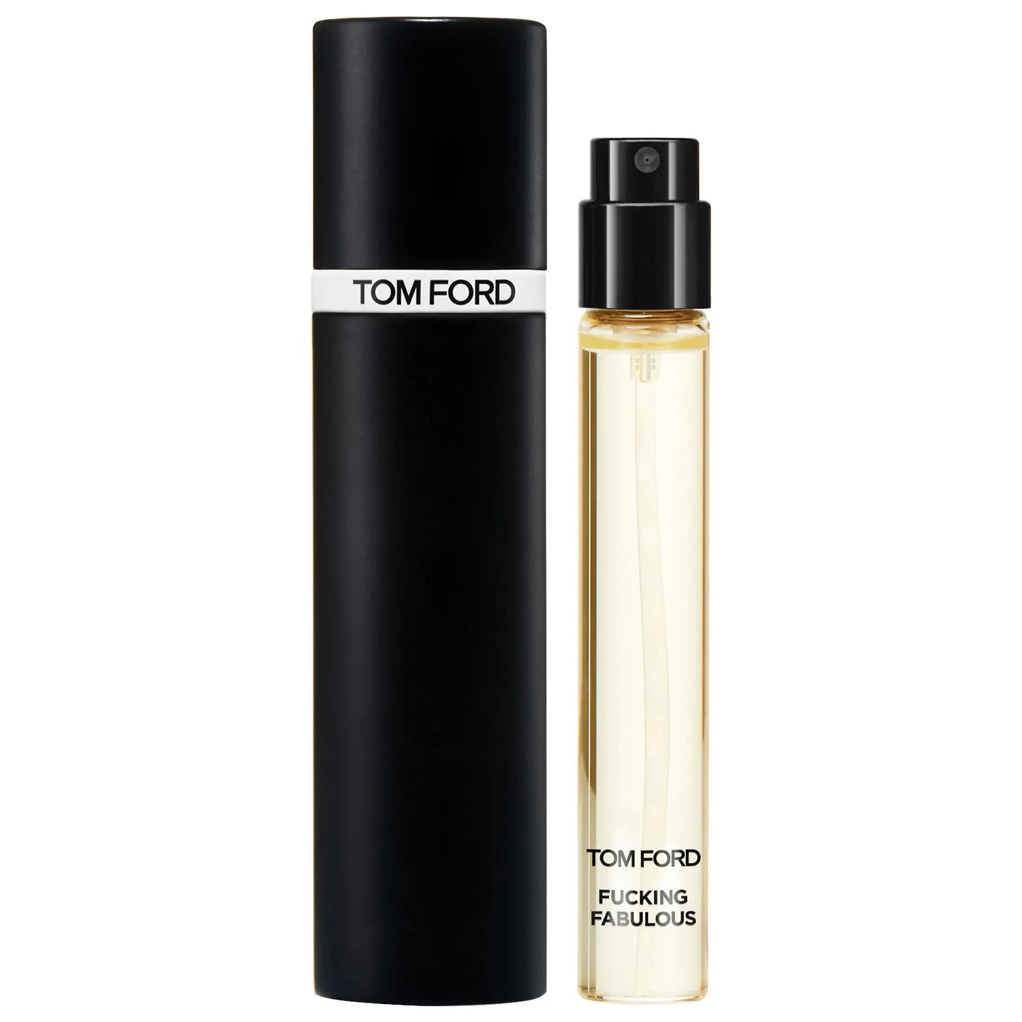 Tom Ford Fucking Fabulous Eau de Parfum Fragrance Travel Spray - Luxury Woody Spice Perfume for Women Tom Ford Fucking Fabulous Eau de Parfum - Luxury Woody Spice Perfume Tom Ford Fucking Fabulous, Eau de Parfum, Fragrance Travel Spray, Luxury Perfume, Woody Spice Fragrance, Women's Fragrance, High-End Perfume, Unique Fragrance, Sophisticated Scent, Leather Fragrance, Tonka Bean, Sage, Luxury Packaging, Long-Lasting Fragrance, Special Occasion Perfume, Signature Scent
