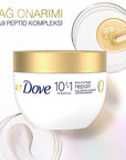 Dove Bond Intense Repair Hair Mask: Peptide Treatment for Damaged Hair, Deep Conditioning, Split End Repair & Heat Protection - 265ml Dove Bond Repair Hair Mask: Peptide Treatment for Damaged Hair hair mask, damaged hair repair, bond repair hair mask, peptide hair treatment, deep conditioning hair mask, heat damaged hair, chemically treated hair, dove hair mask, split end treatment, hair strengthening mask, hair repair, hair treatment, peptide complex, bio-protein care, hair strengthening, split ends, hair