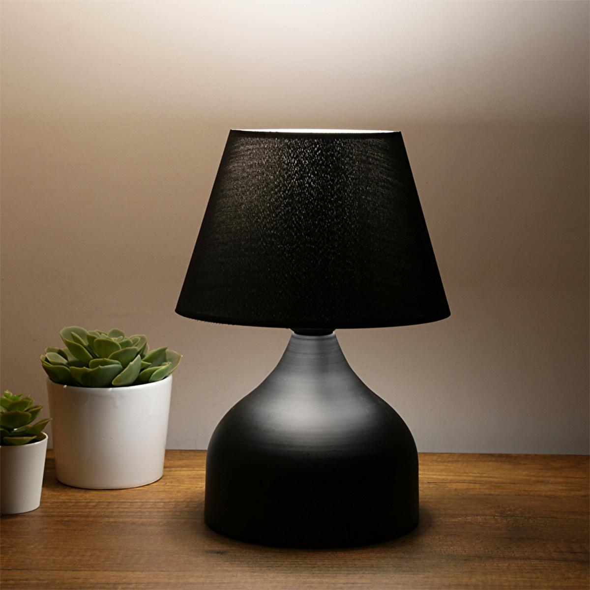 Homing Milano Metal Body Black Fabric Shade Table Lamp - Modern Home Decor Lighting with Adjustable Cord Homing Milano Table Lamp - Modern Decor with LED Lighting Table lamp, Fabric shade lamp, Metal body lamp, E27 socket lamp, LED lamp, Modern home decor lighting, Adjustable cord lamp, Home decor, Lighting solutions, Contemporary lamp, Energy efficient lighting, Bedroom lamp, Living room lamp, Home office lamp