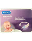 Alvita Nasal Aspirator for Babies & Children - Gentle Suction, Easy to Clean, Safe & Effective Nasal Congestion Relief Alvita Nasal Aspirator - Safe & Effective Nasal Congestion Relief nasal aspirator, baby nasal aspirator, child nasal aspirator, Alvita Nazal Aspiratör, safe nasal suction, easy nasal care, baby health, baby hygiene, nasal congestion relief, baby care products, gentle suction, non-invasive, easy to clean, simple design