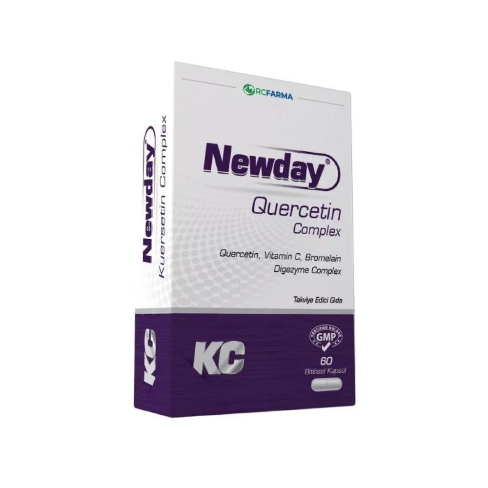 Newday Quercetin Complex Supplement - Antioxidant & Digestive Support, 60 Vegetarian Capsules Newday Quercetin Complex - Antioxidant & Digestive Support Supplement Quercetin supplement, Antioxidant complex, Digestive enzyme supplement, Vegetarian capsules, Immune support supplement, Health supplements, Dietary supplements, Antioxidant support, Digestive health, Immune system support, Vegan supplements, Vegetarian health products