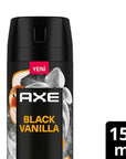 Axe Men's Deodorant Spray - Premium Black Vanilla Scent, 72-Hour Freshness, Aluminum-Free, Zinc-Zap Technology Axe Men's Deodorant Spray - 72-Hour Freshness & Premium Scent men's deodorant spray, long-lasting freshness, premium fragrance, aluminum-free deodorant, Zinc-Zap technology, black vanilla scent, personal care, grooming, confidence, attractiveness
