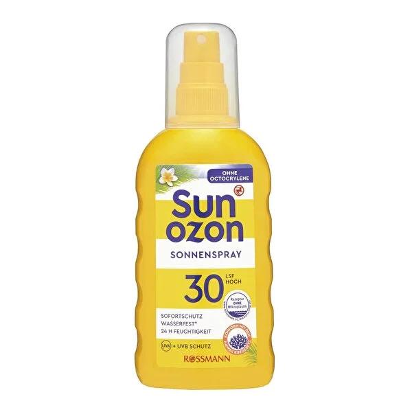 Sunozon Vegan Sunscreen Spray SPF 30 for Sensitive Skin - 6.76 fl oz, Dermatologically Tested, UVA & UVB Protection Sunozon SPF 30 Vegan Sunscreen Spray - Sensitive Skin Protection sunscreen spray for sensitive skin, vegan sunscreen, dermatologically tested sun protection, SPF 30 sunscreen, UVA and UVB protection spray, sun protection, sensitive skin care, vegan skincare, cosmetic spray, sunblock, skin protection, outdoor activities, daily skincare, skincare for sensitive skin