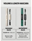 Sheglam All-In-One Volume & Length Mascara in Washable Black